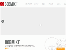 Tablet Screenshot of bobmiki.com